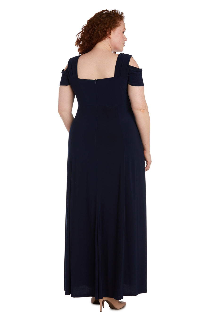 R&M Richards 1367W Long Plus Size Formal Evening Dress Wholesale