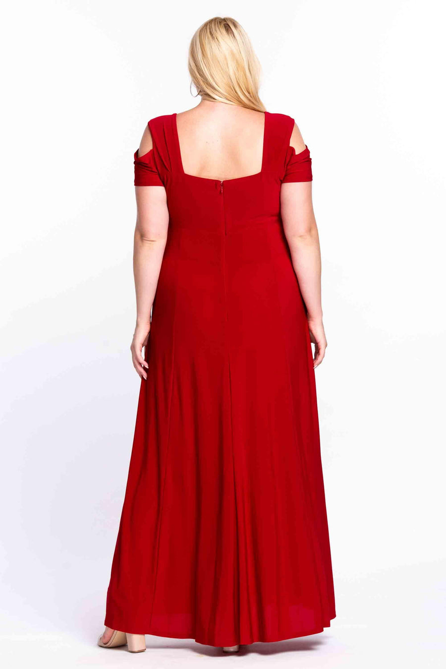 R&M Richards 1367W Long Plus Size Formal Evening Dress Wholesale