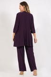 R&M Richards Mother of the Bride Formal Plus Size Pant Suit - The Dress Outlet R&M Richards