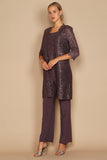 Plus Size Mother Of The Bride Formal Pant Suit  Wholesale