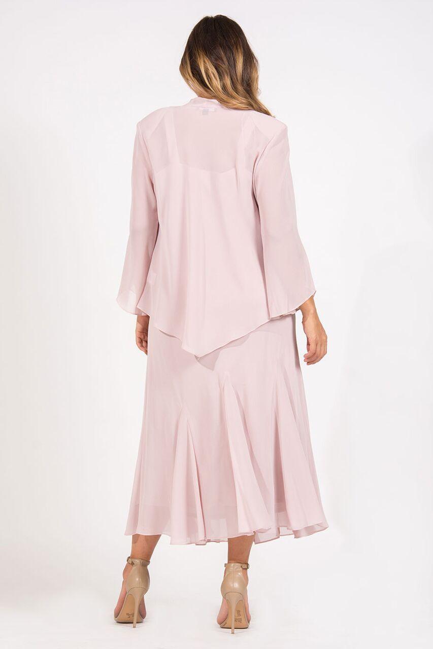 R&M Richards Plus Size Long Formal Mother of the Bride Dress - The Dress Outlet R&M Richards