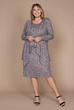 R&M Richards Short Dress with Cascade Jacket Formal 9146 - The Dress Outlet