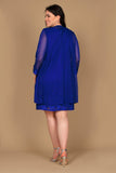 R&M Richards Short Mother of the Bride Dress CLEARANCE - The Dress Outlet