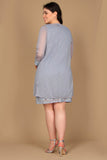 R&M Richards Short Mother of the Bride Dress CLEARANCE - The Dress Outlet