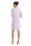 R&M Richards Short Mother of the Bride Dress 2208 - The Dress Outlet