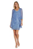 R&M Richards Short Mother of the Bride Dress CLEARANCE - The Dress Outlet