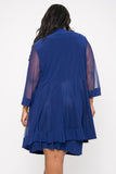 R&M Richards Short Mother of the Bride Formal Dress 8442 - The Dress Outlet
