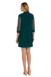 R&M Richards Short Mother of the Bride Formal Dress 8442 - The Dress Outlet