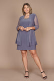 R&M Richards Short Mother of the Bride Formal Dress 8442 - The Dress Outlet