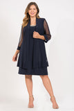 R&M Richards Short Mother of the Bride Formal Dress 8442 - The Dress Outlet