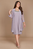 R&M Richards Short Mother of the Bride Formal Dress 8442 - The Dress Outlet