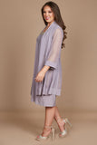 R&M Richards Short Mother of the Bride Formal Dress 8442 - The Dress Outlet