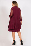 R&M Richards Short Mother of the Bride Formal Dress 8442 - The Dress Outlet