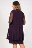 R&M Richards Short Mother of the Bride Formal Dress 8442 - The Dress Outlet